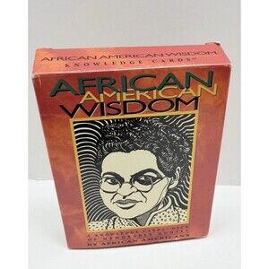 African American Wisdom: A Knowledge Cards Deck of Memorable Quotes